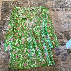 Lilly Pulitzer beaded tunic
